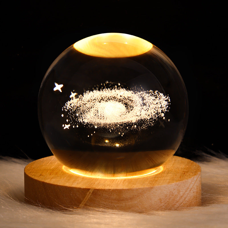 LED space-themed lamp for kids, gifts, or party lighting
