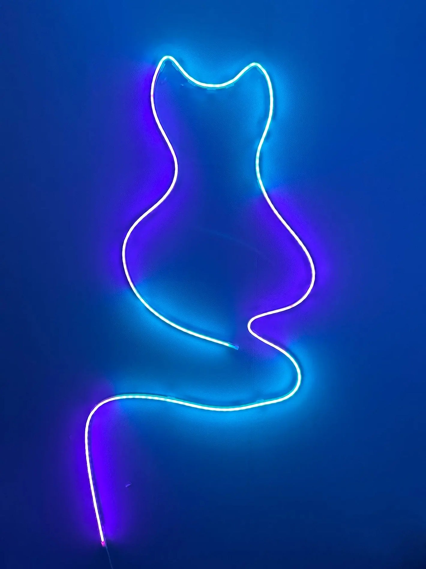 bedroom decor, neon lights, LED strip ideas, aesthetic room, neon bedroom setup